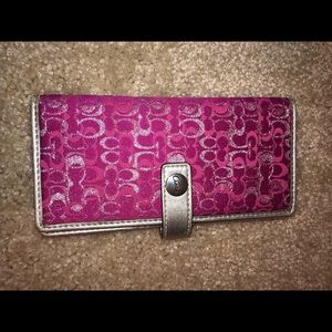 Raspberry Coach Wallet